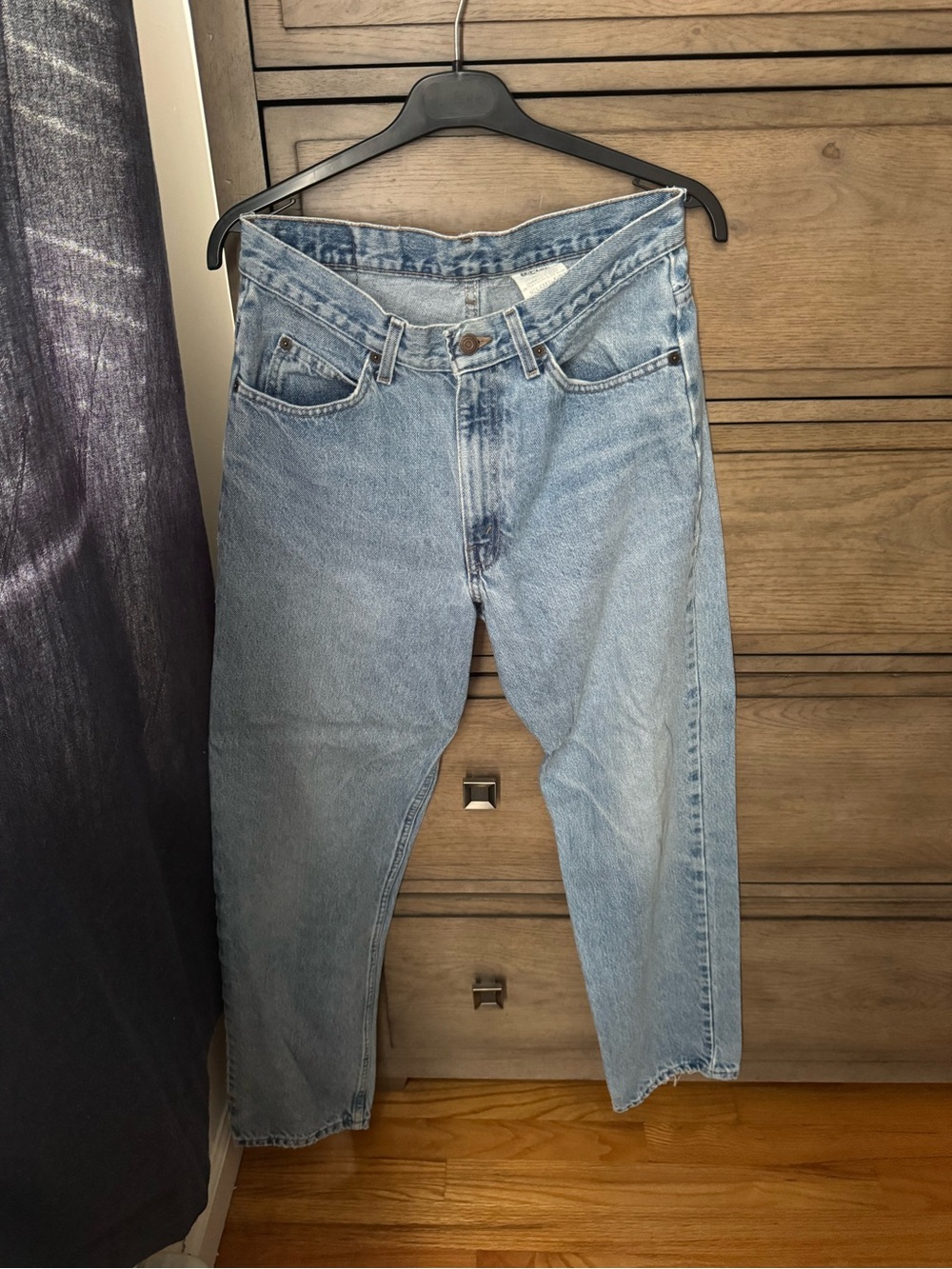 1980s Vintage Light Blue Jeans - Relaxed Straight